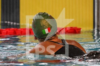 2023-04-16 - Cusinato Ilaria (GS Fiamme Oro)in action during the UnipolSai Absolute Italian Swimming Championship spring season 22/23  at Riccione (Italy) on 16th of April 2023 - UNIPOLSAI ABSOLUTE ITALIAN CHAMPIONSHIP - SWIMMING - SWIMMING