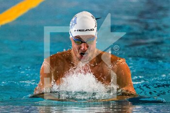 2023-04-16 - Baravelli Tommaso (Nuoto Azzurra 91 BO)in action during the UnipolSai Absolute Italian Swimming Championship spring season 22/23  at Riccione (Italy) on 16th of April 2023 - UNIPOLSAI ABSOLUTE ITALIAN CHAMPIONSHIP - SWIMMING - SWIMMING