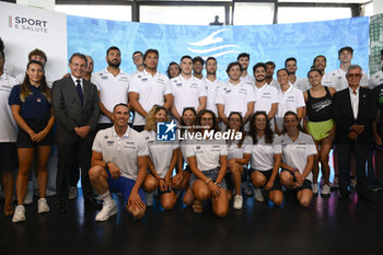 2023-06-22 - Italia Tem during the Press Conference to present the International Swimming Championships - 59th Settecolli Trophy at We Sport Up hall, 22 June 2023, Rome, Italy. - PRESS CONFERENCE - 59TH SETTE COLLI TROPHY - SWIMMING - SWIMMING