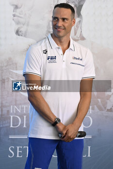 2023-06-22 - Fabio Scozzoli during the Press Conference to present the International Swimming Championships - 59th Settecolli Trophy at We Sport Up hall, 22 June 2023, Rome, Italy. - PRESS CONFERENCE - 59TH SETTE COLLI TROPHY - SWIMMING - SWIMMING