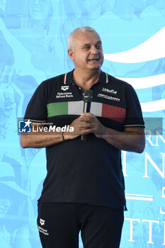 2023-06-22 - Alessandro Campagna during the Press Conference to present the International Swimming Championships - 59th Settecolli Trophy at We Sport Up hall, 22 June 2023, Rome, Italy. - PRESS CONFERENCE - 59TH SETTE COLLI TROPHY - SWIMMING - SWIMMING