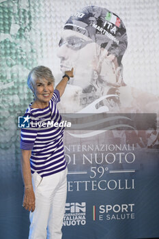 2023-06-22 - Novella Calligaris during the Press Conference to present the International Swimming Championships - 59th Settecolli Trophy at We Sport Up hall, 22 June 2023, Rome, Italy. - PRESS CONFERENCE - 59TH SETTE COLLI TROPHY - SWIMMING - SWIMMING
