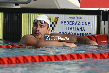 2023-06-23 - Andrea Castello (ITA) during the International Swimming Championships - 59th Settecolli Trophy at swimming stadium Foro Italico, 23 June 2023, Rome, Italy. - 59° SETTE COLLI INTERNAZIONALE DI NUOTO (DAY1) - SWIMMING - SWIMMING