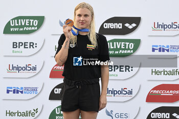 2023-06-24 - Ruta Meilutyte (LTU) during the International Swimming Championships - 59th Settecolli Trophy at swimming stadium Foro Italico, 24 June 2023, Rome, Italy. - 59° SETTE COLLI INTERNAZIONALI DI NUOTO (DAY2) - SWIMMING - SWIMMING