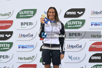 2023-06-24 - Simona Quadarella (ITA) during the International Swimming Championships - 59th Settecolli Trophy at swimming stadium Foro Italico, 24 June 2023, Rome, Italy. - 59° SETTE COLLI INTERNAZIONALI DI NUOTO (DAY2) - SWIMMING - SWIMMING