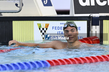 2023-06-24 - Luca De Tullio (ITA) during the International Swimming Championships - 59th Settecolli Trophy at swimming stadium Foro Italico, 24 June 2023, Rome, Italy. - 59° SETTE COLLI INTERNAZIONALI DI NUOTO (DAY2) - SWIMMING - SWIMMING