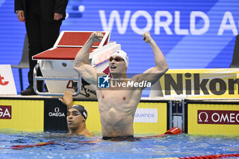 2023-07-30 - Maxime Grousset of France Gold medal, Men's 100m Butterfly Final during the 20th FINA Swimming World Championships Fukuoka 2023 on July 29, 2023 at Marine Messe Fukuoka in Fukuoka, Japan - SWIMMING - WORLD CHAMPIONSHIPS 2023 - SWIMMING - SWIMMING