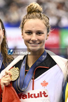 2023-07-31 - Summer McIntosh of Canada Gold medal, Women's 400m Medley Medal Ceremony during the 20th FINA Swimming World Championships Fukuoka 2023 on July 30, 2023 at Marine Messe Fukuoka in Fukuoka, Japan - SWIMMING - WORLD CHAMPIONSHIPS 2023 - SWIMMING - SWIMMING