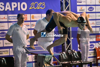 2023-11-10 - 100 mt. fly men: Matteo Rivolta (C.C.Aniene) the winner - TROFEO NICO SAPIO - SWIMMING - SWIMMING