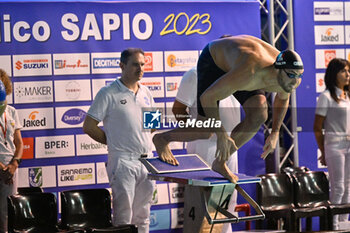 2023-11-10 - 100 mt. fly men: Matteo Rivolta (C.C.Aniene) the winner - TROFEO NICO SAPIO - SWIMMING - SWIMMING