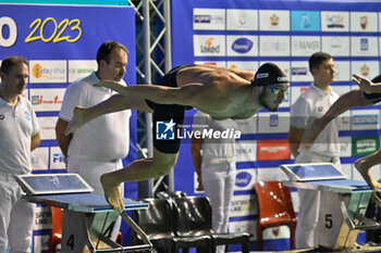 2023-11-10 - 100 mt. breast men: Simone Cerasuolo (Fiamme Oro) the winner - TROFEO NICO SAPIO - SWIMMING - SWIMMING