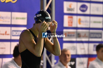 2023-11-10 - 100 mt. Backstroke women: Silvia Scalia (C.C.Aniene) the winner - TROFEO NICO SAPIO - SWIMMING - SWIMMING