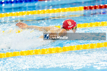 05/12/2023 - Noe Ponti of Switzerland during Men´s 100m Butterfly Heats at the LEN Short Course European Championships 2023 on December 5, 2023 in Otopeni, Romania - SWIMMING - LEN SHORT COURSE EUROPEAN CHAMPIONSHIPS 2023 - NUOTO - NUOTO