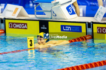 2023-12-05 - Thormalm Klara of Sweden during Women´s 100m Breaststroke Heats at the LEN Short Course European Championships 2023 on December 5, 2023 in Otopeni, Romania - SWIMMING - LEN SHORT COURSE EUROPEAN CHAMPIONSHIPS 2023 - SWIMMING - SWIMMING