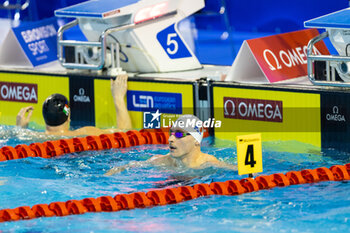 2023-12-05 - Grousset Maxime of France during Men´s 100m Butterfly Heats at the LEN Short Course European Championships 2023 on December 5, 2023 in Otopeni, Romania - SWIMMING - LEN SHORT COURSE EUROPEAN CHAMPIONSHIPS 2023 - SWIMMING - SWIMMING