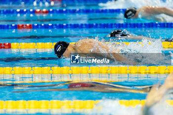 2023-12-05 - Zatisev Daniel of Estonia during Men´s 100m Butterfly Heats at the LEN Short Course European Championships 2023 on December 5, 2023 in Otopeni, Romania - SWIMMING - LEN SHORT COURSE EUROPEAN CHAMPIONSHIPS 2023 - SWIMMING - SWIMMING