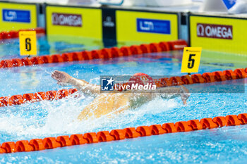 2023-12-05 - Noe Ponti of Switzerland during Men´s 100m Butterfly Heats at the LEN Short Course European Championships 2023 on December 5, 2023 in Otopeni, Romania - SWIMMING - LEN SHORT COURSE EUROPEAN CHAMPIONSHIPS 2023 - SWIMMING - SWIMMING