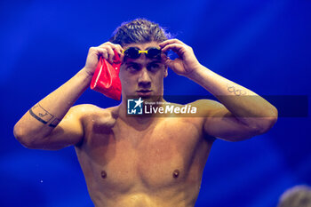 2023-12-05 - Noe Ponti of Switzerland during Men´s 100m Butterfly Heats at the LEN Short Course European Championships 2023 on December 5, 2023 in Otopeni, Romania - SWIMMING - LEN SHORT COURSE EUROPEAN CHAMPIONSHIPS 2023 - SWIMMING - SWIMMING