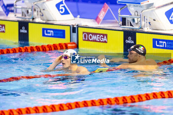 2023-12-05 - Grousset Maxime of France during Men´s 100m Butterfly Semi-Finals at the LEN Short Course European Championships 2023 on December 5, 2023 in Otopeni, Romania - SWIMMING - LEN SHORT COURSE EUROPEAN CHAMPIONSHIPS 2023 - SWIMMING - SWIMMING