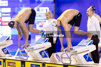 05/12/2023 - David Popvici of Romania during Men´s 4x50m Freestyle Final at the LEN Short Course European Championships 2023 on December 5, 2023 in Otopeni, Romania - SWIMMING - LEN SHORT COURSE EUROPEAN CHAMPIONSHIPS 2023 - NUOTO - NUOTO