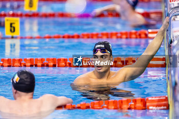 2023-12-06 - De Tullio Luca of Italy during Men’s 1500m Freestyle Heats at the LEN Short Course European Championships 2023 on December 6, 2023 in Otopeni, Romania - SWIMMING - LEN SHORT COURSE EUROPEAN CHAMPIONSHIPS 2023 - DAY 2 - SWIMMING - SWIMMING