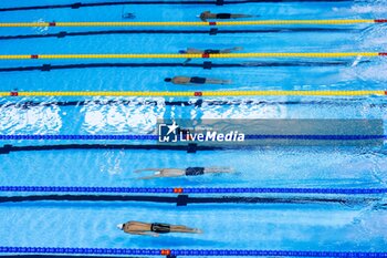 06/12/2023 - Swimmers compete during Men´s 50m Freestyle Heats at the LEN Short Course European Championships 2023 on December 6, 2023 in Otopeni, Romania - SWIMMING - LEN SHORT COURSE EUROPEAN CHAMPIONSHIPS 2023 - DAY 2 - NUOTO - NUOTO