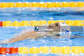 2023-12-07 - Tomac Mewen of France during Men’s 100m Backstroke Semifinal 2 at the LEN Short Course European Championships 2023 on December 7, 2023 in Otopeni, Romania - SWIMMING - LEN SHORT COURSE EUROPEAN CHAMPIONSHIPS 2023 - DAY 3 - SWIMMING - SWIMMING