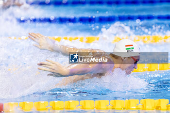 2023-12-07 - Marton Richard of Hungary during Men’s 200m Butterfly Semifinal 1 at the LEN Short Course European Championships 2023 on December 7, 2023 in Otopeni, Romania - SWIMMING - LEN SHORT COURSE EUROPEAN CHAMPIONSHIPS 2023 - DAY 3 - SWIMMING - SWIMMING