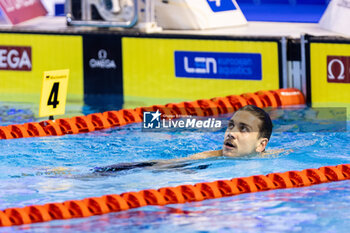 07/12/2023 - Tomac Mewen of France during Men’s 100m Backstroke Semifinal 2 at the LEN Short Course European Championships 2023 on December 7, 2023 in Otopeni, Romania - SWIMMING - LEN SHORT COURSE EUROPEAN CHAMPIONSHIPS 2023 - DAY 3 - NUOTO - NUOTO