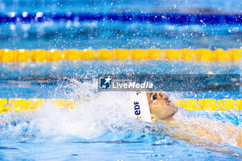 08/12/2023 - Tomac Mewen of France during Men’s 100m Backstroke Final at the LEN Short Course European Championships 2023 on December 8, 2023 in Otopeni, Romania - SWIMMING - LEN SHORT COURSE EUROPEAN CHAMPIONSHIPS 2023 - DAY 4 - NUOTO - NUOTO