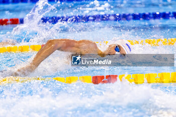 2023-12-08 - David Popvici of Romania during Men’s 200m Freestyle Semifinal 2 at the LEN Short Course European Championships 2023 on December 8, 2023 in Otopeni, Romania - SWIMMING - LEN SHORT COURSE EUROPEAN CHAMPIONSHIPS 2023 - DAY 4 - SWIMMING - SWIMMING