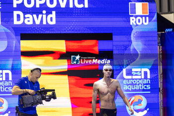 2023-12-09 - David Popovici of Romania during Men’s 200m Freestyle Final at the LEN Short Course European Championships 2023 on December 9, 2023 in Otopeni, Romania - SWIMMING - LEN SHORT COURSE EUROPEAN CHAMPIONSHIPS 2023 - DAY 5 - SWIMMING - SWIMMING