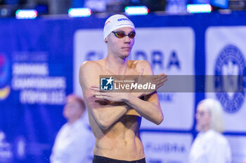 2023-12-09 - David Popovici of Romania during Men’s 200m Freestyle Final at the LEN Short Course European Championships 2023 on December 9, 2023 in Otopeni, Romania - SWIMMING - LEN SHORT COURSE EUROPEAN CHAMPIONSHIPS 2023 - DAY 5 - SWIMMING - SWIMMING