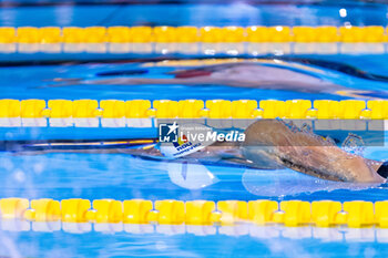 2023-12-09 - David Popovici of Romania during Men’s 100m Freestyle Semifinal 1 at the LEN Short Course European Championships 2023 on December 9, 2023 in Otopeni, Romania - SWIMMING - LEN SHORT COURSE EUROPEAN CHAMPIONSHIPS 2023 - DAY 5 - SWIMMING - SWIMMING