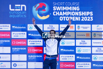 2023-12-10 - at the LEN Short Course European Championships 2023 on December 10, 2023 in Otopeni, Romania - SWIMMING - LEN SHORT COURSE EUROPEAN CHAMPIONSHIPS 2023 - DAY 6 - SWIMMING - SWIMMING