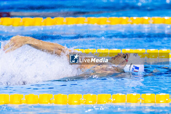 2023-12-10 - Tomac Mewen of France during Mixed 4x50m Medley Relay Final at the LEN Short Course European Championships 2023 on December 10, 2023 in Otopeni, Romania - SWIMMING - LEN SHORT COURSE EUROPEAN CHAMPIONSHIPS 2023 - DAY 6 - SWIMMING - SWIMMING