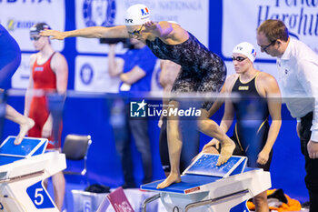 2023-12-10 - Beryl Gastaldello of France during Mixed 4x50m Medley Relay Final at the LEN Short Course European Championships 2023 on December 10, 2023 in Otopeni, Romania - SWIMMING - LEN SHORT COURSE EUROPEAN CHAMPIONSHIPS 2023 - DAY 6 - SWIMMING - SWIMMING