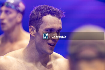 10/12/2023 - Gigler Heiko of Austria after the win during Men’s 100m Individual Medley Final at the LEN Short Course European Championships 2023 on December 10, 2023 in Otopeni, Romania - SWIMMING - LEN SHORT COURSE EUROPEAN CHAMPIONSHIPS 2023 - DAY 6 - NUOTO - NUOTO