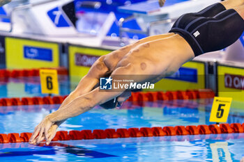 2023-12-10 - Martinenghi Nicolo of Italy during Men’s 50m Breaststroke Final at the LEN Short Course European Championships 2023 on December 10, 2023 in Otopeni, Romania - SWIMMING - LEN SHORT COURSE EUROPEAN CHAMPIONSHIPS 2023 - DAY 6 - SWIMMING - SWIMMING