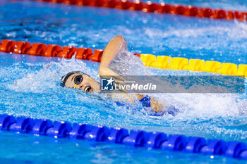 2023-12-10 - Dumont Valentine of Belgium during Women’s 400m Freestyle Final at the LEN Short Course European Championships 2023 on December 10, 2023 in Otopeni, Romania - SWIMMING - LEN SHORT COURSE EUROPEAN CHAMPIONSHIPS 2023 - DAY 6 - SWIMMING - SWIMMING