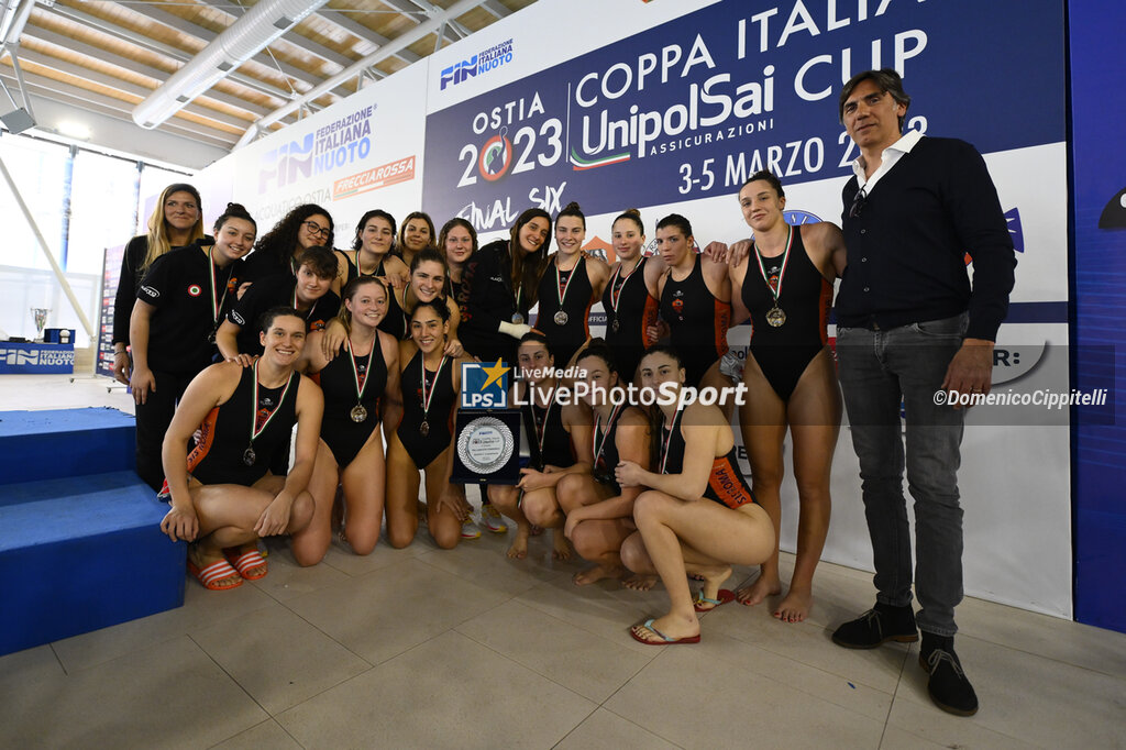 Final 3rd/4th place SIS Roma vs Rapallo Pallanuoto - ITALIAN CUP WOMEN - WATERPOLO