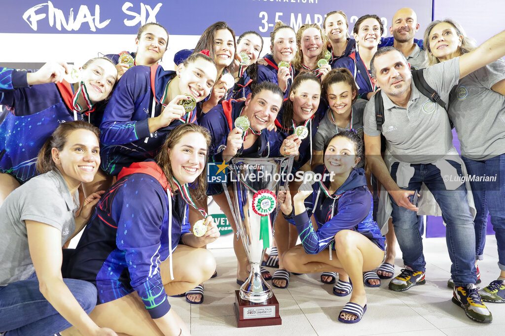 Final 1st/2nd place - Ekipe Orizzonte vs Plebiscito Padova - ITALIAN CUP WOMEN - WATERPOLO