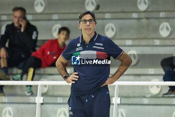 2023-12-13 - head coach Carlo Silipo (Italy) - WOMEN'S TEST MATCH - ITALY VS USA - INTERNATIONALS - WATERPOLO