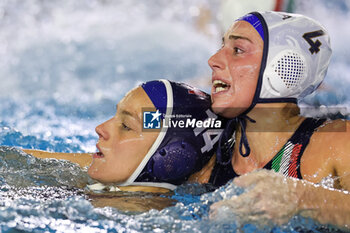 2023-12-13 - Jovana Sekulic (USA) vs Silvia Avegno (Italy) - WOMEN'S TEST MATCH - ITALY VS USA - INTERNATIONALS - WATERPOLO
