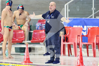 2023-01-18 - head coach Marco Salvador Baldineti (Telimar) - DISTRETTI ECOLOGICI NUOTO ROMA VS TELIMAR - SERIE A1 - WATERPOLO