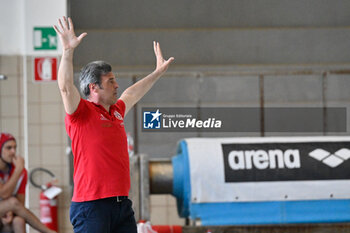 2023-05-24 - Alberto Angelini (Savona) Team Head Coach - BPER RARI NANTES SAVONA VS PALLANUOTO TRIESTE  - SERIE A1 - WATERPOLO