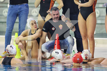 2023-02-07 - head coach Marco Capanna (SIS Roma) - SIS ROMA VS NETAFIM BOGLIASCO 1951 - SERIE A1 WOMEN - WATERPOLO