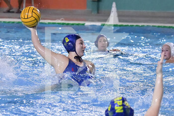 2023-01-28 - Nicole Zanetta of Rapallo during SIS Roma vs Rapallo match of Italian water polo female national championship Serie A1 on January 28, 2023 at ASD Babel in Rome, Italy - SIS ROMA VS RAPALLO PALLANUOTO - SERIE A1 WOMEN - WATERPOLO