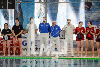 2023-04-29 - Referees of the match - PLAYOUT - RN FLORENTIA VS BRIZZ NUOTO - SERIE A1 WOMEN - WATERPOLO