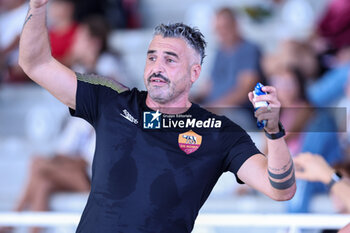 2023-10-01 - head coach Marco Capanna (SIS Roma) - SIS ROMA VS BRIZZ NUOTO - SERIE A1 WOMEN - WATERPOLO